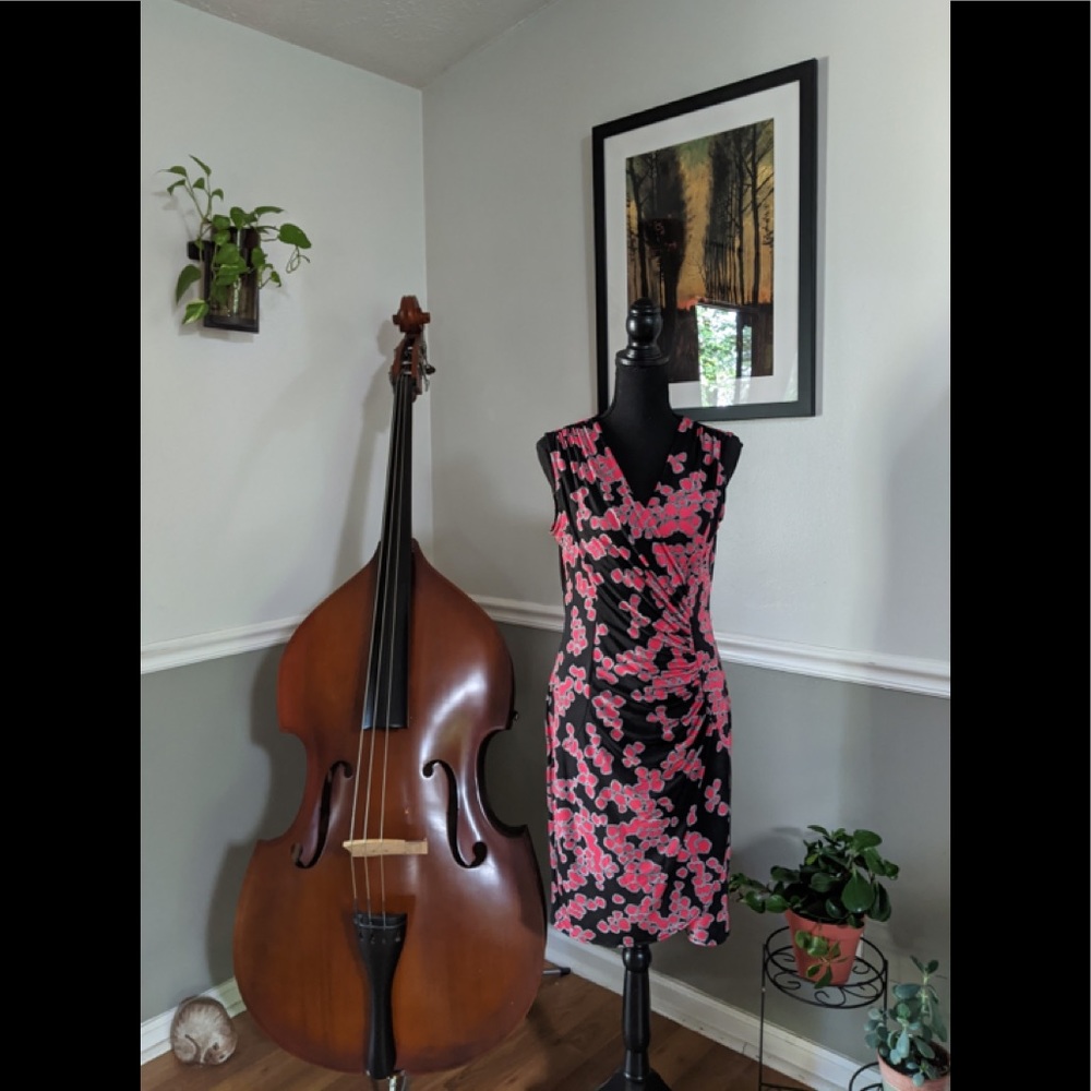 V-neck Wrap Dress